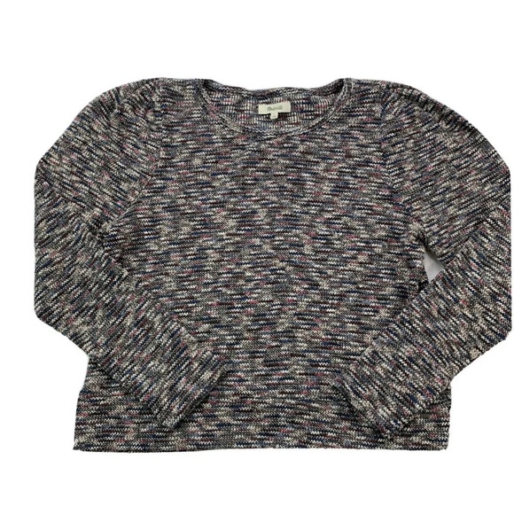 Madewell Women's Large Marled Knit Sweater NWT - Picture 3 of 9